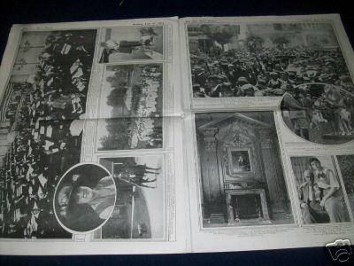 1915 JUNE 27 NEW YORK TIMES NEWSPAPER PICTURE SECTION WILLIAM H. TAFT - NP293