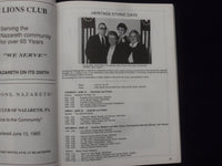 1990 NAZARETH, PA 250TH ANNIVERSARY CELEBRATION SOUVENIR PROGRAM - K 161