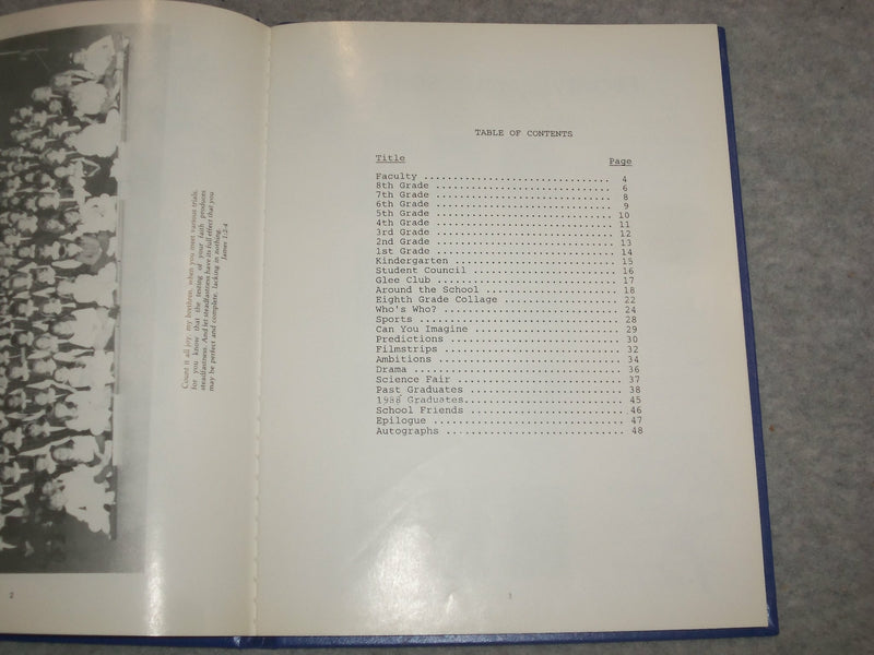 1988 THE GIFT GOES ON MARYMOUNT JUNIOR SCHOOL YEARBOOK - TARRYTOWN, NY - YB 1980