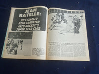 1972 APRIL HOCKEY PICTORIAL MAGAZINE - PETER MAHOVLICH COVER - ST 200X