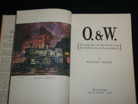 1959 O. + W. - ONTARIO - WESTERN RAILWAY BOOK BY WILLIAM HELMER - KD 7068