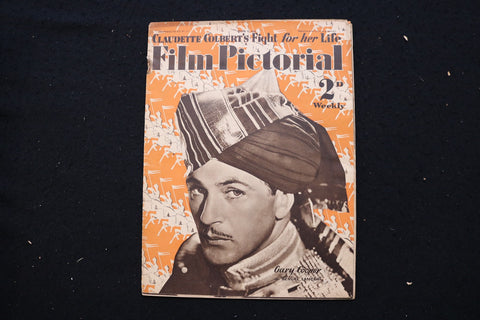 1935 JUNE 8 FILM PICTORIAL MAGAZINE - GARY COOPER COVER - E 25174
