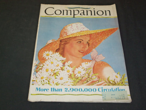 1937 AUGUST WOMAN'S HOME COMPANION MAGAZINE - ILLUSTRATED COVER - SP 6994