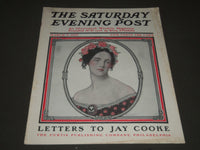 1907 MARCH 9 THE SATURDAY EVENING POST MAGAZINE - ILLUSTRATED COVER- SP 1002
