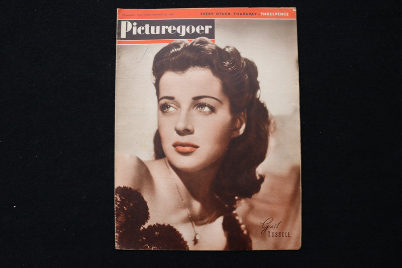 1948 SEPTEMBER 25 PICTUREGOER MAGAZINE - GAIL RUSSELL COVER - E 25985