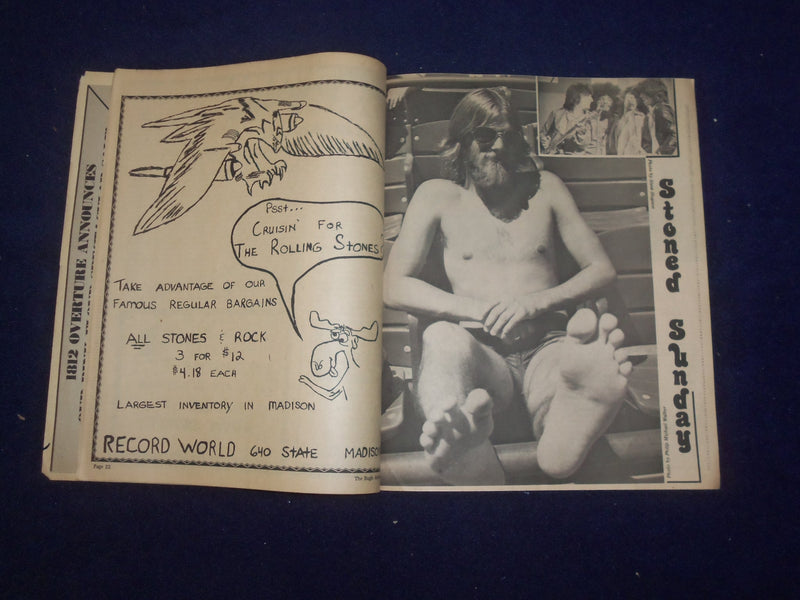 1975 JUNE 18 BUGLE AMERICAN MAGAZINE - THE ROLLING STONES, BEHIND SCENES- J 9427