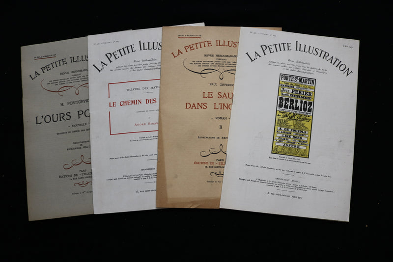 1923-1931 LA PETITE ILLUSTRATION MAGAZINE - FRENCH - LOT OF 45 - O 3691