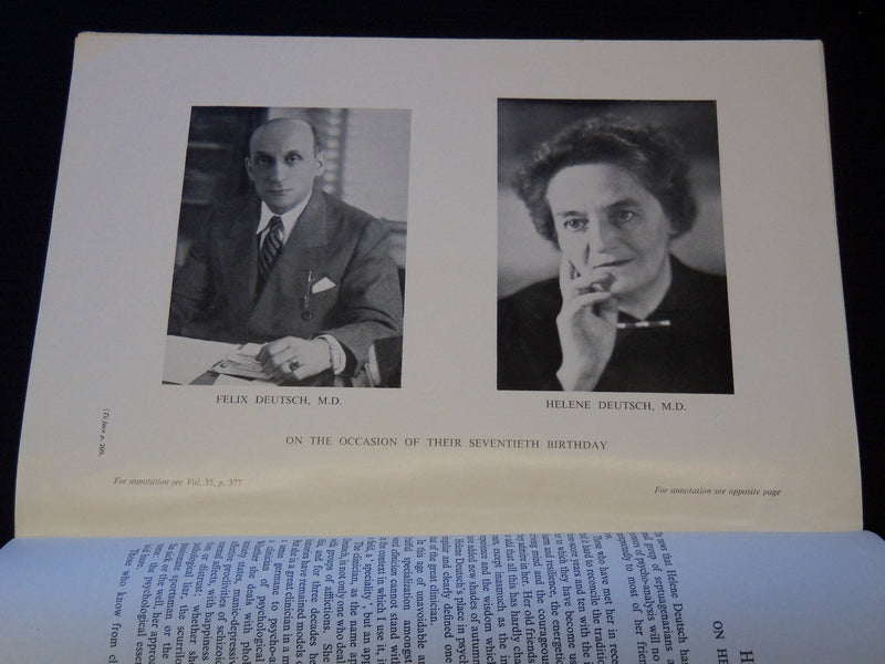 1955-1966 THE INTERNATIONAL JOURNAL OF PSYCHO-ANALYSIS LOT OF 6 ISSUES - WR 273