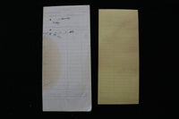 SANTA FE TRAIN BAGGAGEMAN'S EPHEMERA LOT - 2 PADS - K 3084