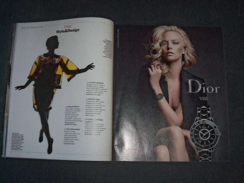 2012 SPRING TIME STYLE & DESIGN MAGAZINE - EMILY BLUNT COVER - B 6377