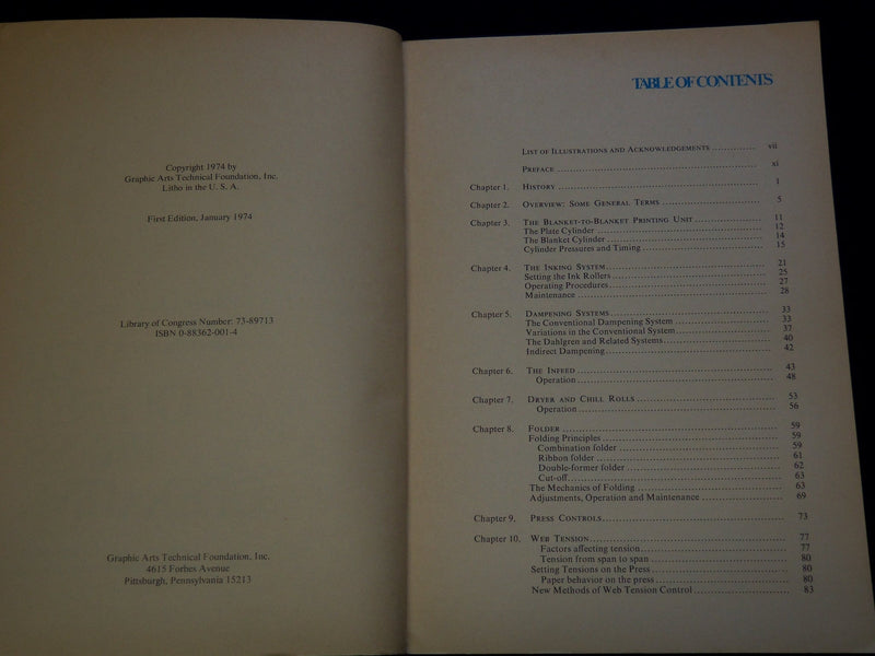 1974-1990 GRAPHIC ARTS TECHNICAL FOUNDATION BOOK LOT OF 4 - O 2351E