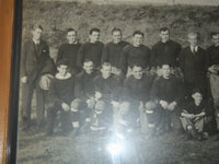 1933 NEW JERSEY STATE CHAMPIONS FOOTBALL TEAM FRAMED PHOTO - 21x17 - #46A