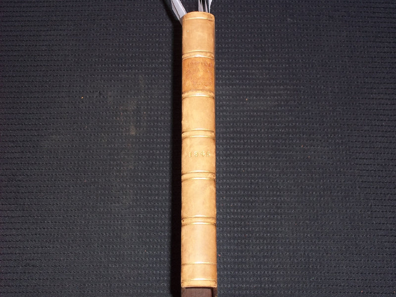 1845 THE BRITISH ALMANAC AND COMPANION VOLUME - LONDON - KD 7590