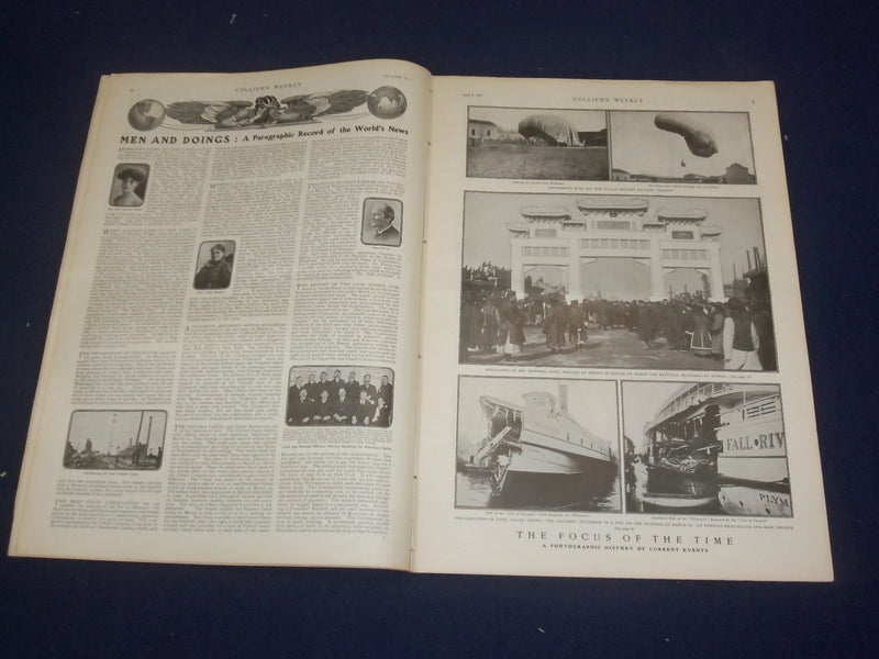 1903 APRIL 4 COLLIER'S MAGAZINE - GHOST STORY BY F. MARION CRAWFORD - ST 6665
