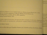 1991 TRATAMIENTO DE RESIDUOS DE CIANURACION SOFTCOVER BOOK - KD 8061