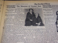 1948 JANUARY 28 NEW YORK TIMES - MEMOIRS OF CORDELL HULL #3 - NT 3360