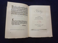 1949 UBER SCHONBEIT VON SCHRIFT UND DRUCT HARDCOVER BOOK -DR. KLINGSPOR- KD 8313