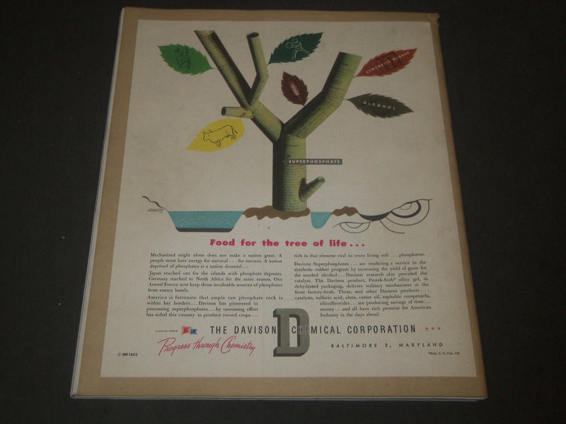 1945 MARCH FORTUNE MAGAZINE - GREAT COVER & ADS - F 184