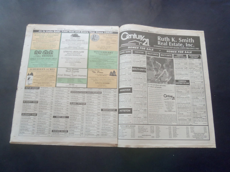 1999 JANUARY 20-26 HOMES & PROPERTIES MAGAZINE - WILKES-BARRE, PA - NP 6196