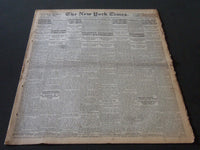 1921 JAN 16 NEW YORK TIMES - 5 CENT LOAF BACK - FIRST TIME SINCE WAR - NT 6128