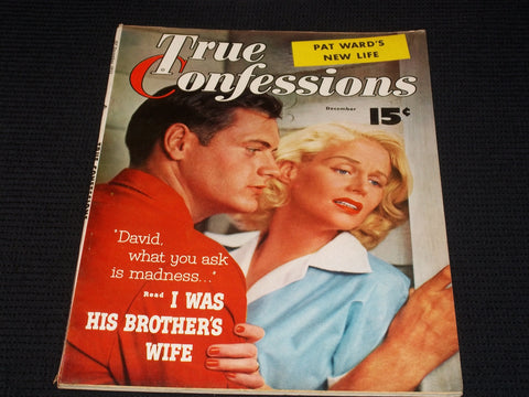 1953 DECEMBER TRUE CONFESSIONS MAGAZINE VERY NICE COVER & INSIDE PAGES - E 3798