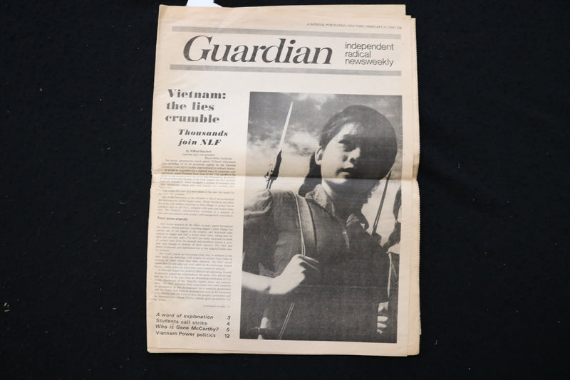 1968 FEBRUARY 10 GUARDIAN INDEPENDENT RADIAL NEWSWEEKLY - K 2390