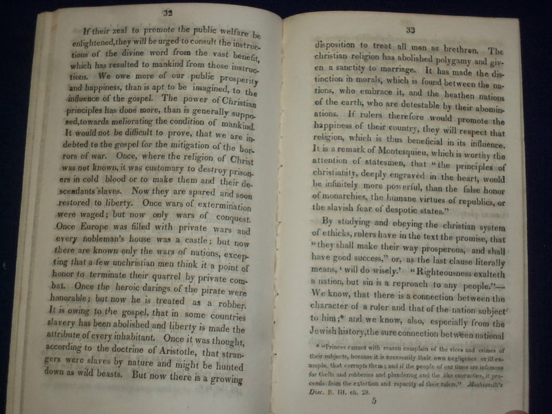 1818 NEW HAMPSHIRE SERMON BEFORE GOVERNOR WILLIAM PLUMER - J 4709
