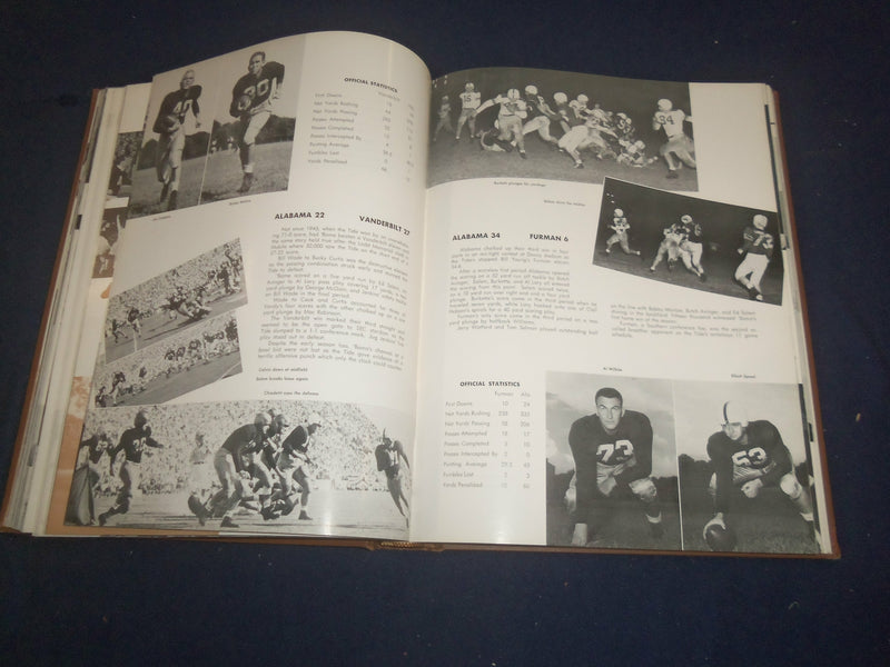 1951 THE COROLLA UNIVERSITY OF ALABAMA YEARBOOK -TUSCALOOSA, ALABAMA - YB 2425
