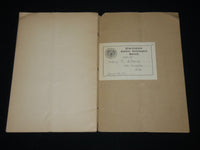 1911 ROBERT EDWARDS CARTER STEARNS BIBLIOGRAPHY SOFTCOVER BOOK - J 6520
