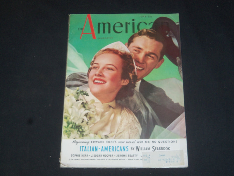 1937 JUNE THE AMERICAN MAGAZINE - GREAT COVER, STORIES & ADS - SP 6612
