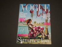 2005 JULY VOGUE MAGAZINE - LILY COLE COVER - BRITISH EDITION - SP 4813