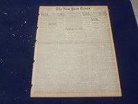 1920 NOVEMBER 21 NEW YORK TIMES - WILSON WILL GET NOBEL PEACE PRIZE - NT 8465