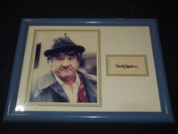 BUDDY HACKETT FRAMED PHOTO AND SIGNATURE - 14x18 - #16A