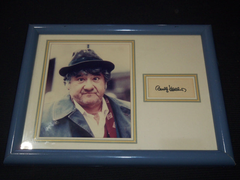 BUDDY HACKETT FRAMED PHOTO AND SIGNATURE - 14x18 - #16A