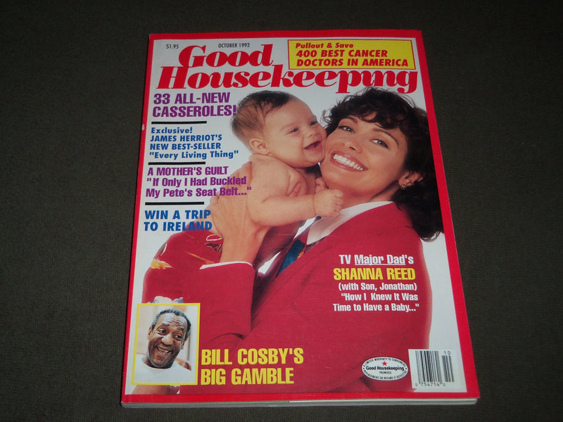 1992 OCTOBER GOOD HOUSEKEEPING MAGAZINE - SHANNA REED COVER - B 2823
