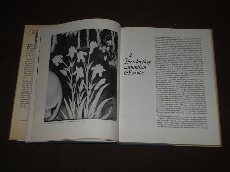 1979 FLOWERS IN ART FROM EAST TO WEST BOOK BY PAUL HULTON & SMITH - D 148