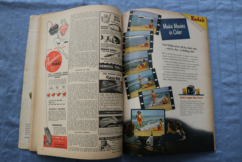 1947 JULY FIELD & STREAM MAGAZINE - WHY DOUBLE THE DUCK STAMP? - ST 1001C
