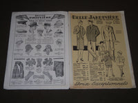 1929 BELLE JARDINIERE VETEMENTS FRENCH FASHION CATALOGUE - FR 1175