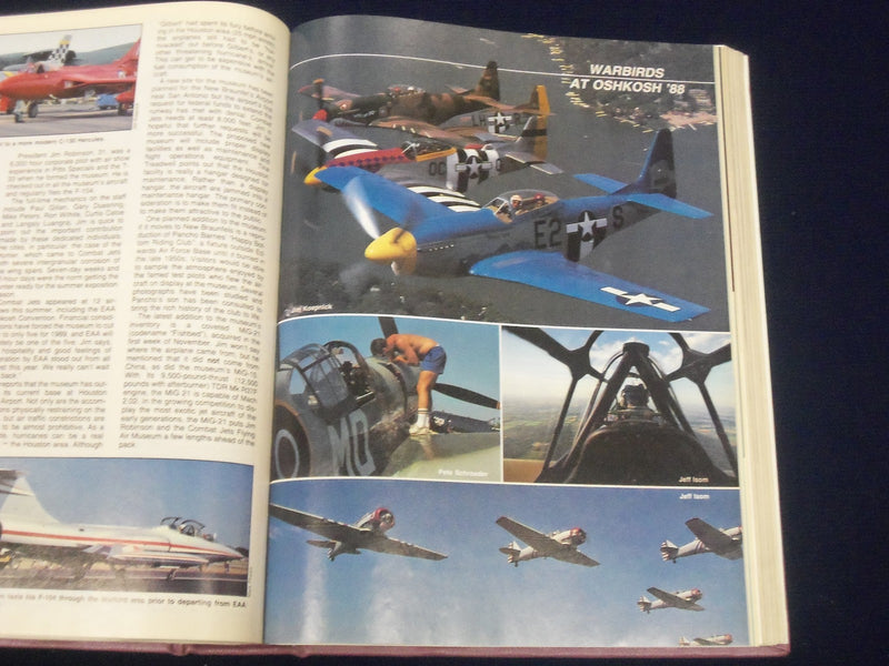 1988 JAN - 1989 MAR SPORT AVIATION MAGAZINE BOUND VOLUME - NICE PHOTOS - KD 3087