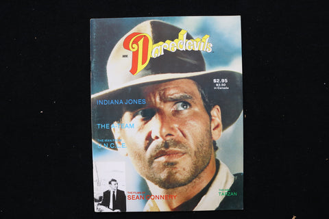 1983 NOVEMBER DAREDEVILS MAGAZINE - INDIANA JONES COVER - E 24645