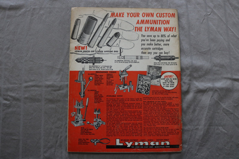 1960 SEPTEMBER GUNS MAGAZINE - GUN GOLD IN YOUR ATTIC? COVER - ST 6505A