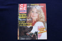 1986 MAY 1 CINE TELE REVUE MAGAZINE - BRIGETTE BARDOT COVER - E 11981