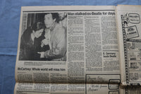 1980 DECEMBER 9 THE NEWS AMERICAN NEWSPAPER - JOHN LENNON VIOLENT DEATH- NP 9209