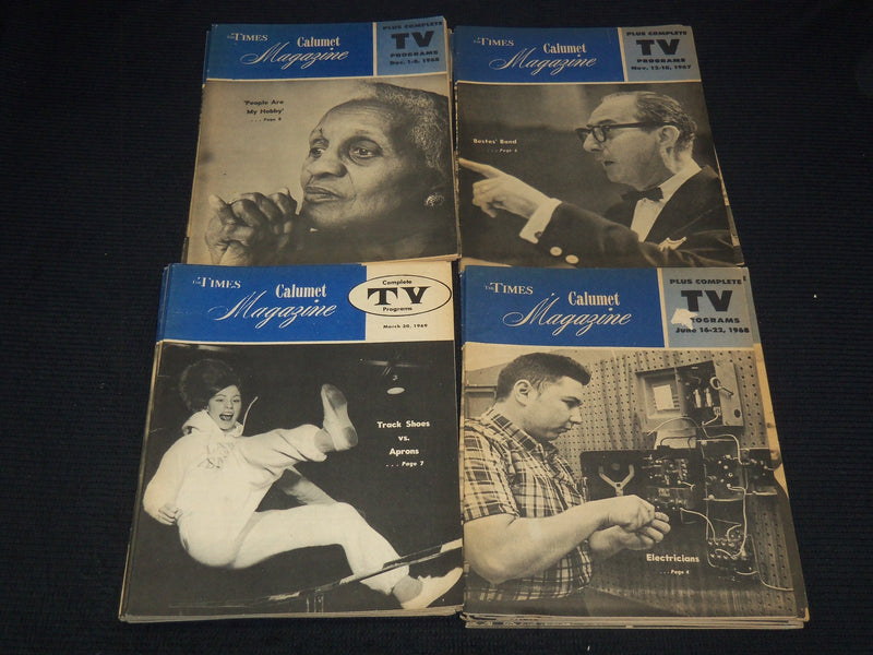 1960'S TIMES CALUMET MAGAZINES LOT OF 42 ISSUES - NICE COVERS - O 2995K