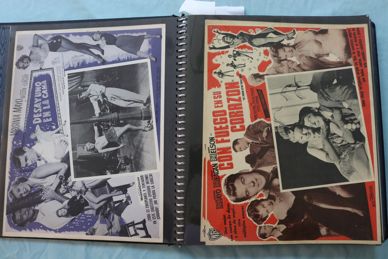 HUGE MOVIE SCRAPBOOK - LOBBY CARDS - #19