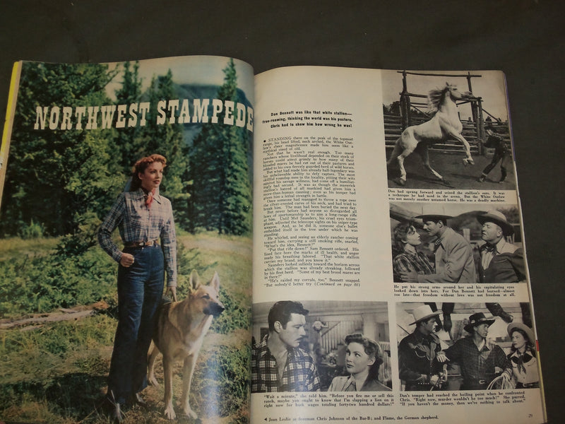 1948 FEBRUARY SCREEN ROMANCES MAGAZINE - VAN JOHNSON & JUNE ALLYSON COVER- M 110