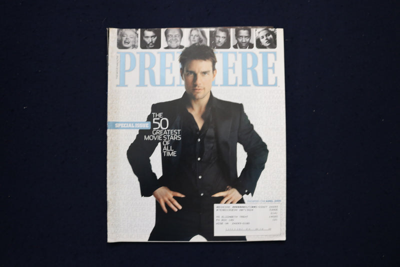 2005 APRIL PREMIERE MAGAZINE - TOM CRUISE COVER - E 18831