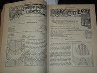 1886 MARCH-SEPTEMBER THE THEATRE ILLUSTRATED MAGAZINE BOUND VOLUME - KD 3806O