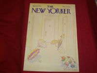 1978 APRIL 10 NEW YORKER MAGAZINE FRONT COVER ONLY - GREAT ART FOR FRAMING