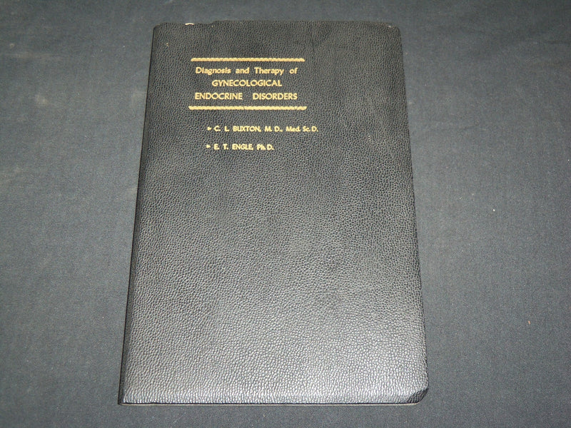 1949 DIAGNOSIS & THERAPY OF GYNECOLOGICAL ENDOCRINE DISORDERS BOOK - KD 2768F